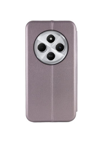 Кожаный чехол-книжка Classy для Xiaomi Redmi 14C / Poco C75 Grey No Brand (345560456)