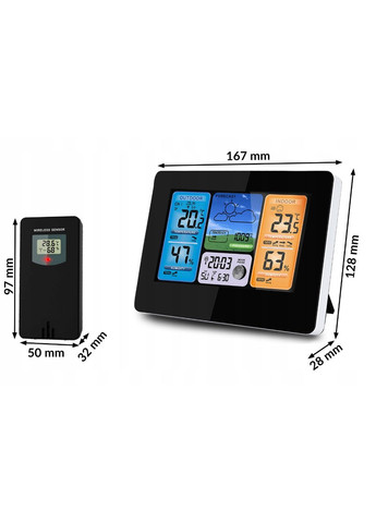 Метеостанція BD-902 Black (390200) Berdsen (360394928)