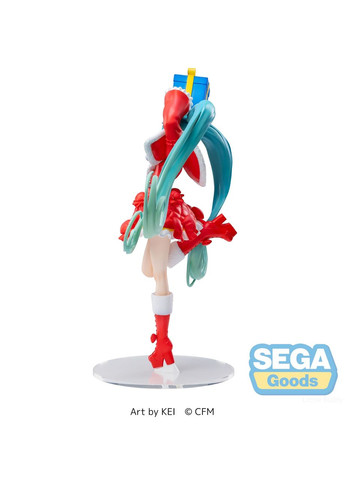 Фігурка Вокалоїд Хацуне Міку Vocaloid Hatsune Miku Christmas 2024 19 см S V HM C24 19 Sega (322633550)