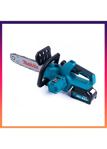 Аккумуляторная пила DUC230Z (48V, 6 Ah) Бесщеточная АКБ пила Макита с шиной 30 см для веток и дров Makita (368682215)