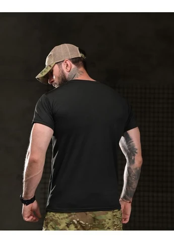 Тактическая футболка BORN OF WAR I’ back black ВТ4755 No Brand (401472054)
