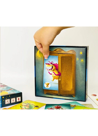 Гра настільна Монстри, до шафи! Granna (297129339)