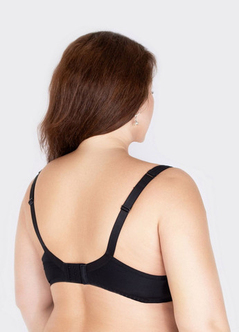 Чёрный бюстгальтер Acousma с косточками кружево