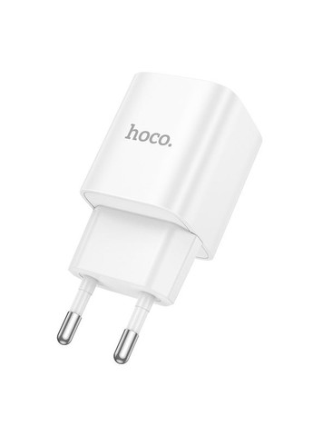 Зарядний пристрій із швидкою зарядкою PD20W C146A |1Type-C| Білий Hoco (337350693)