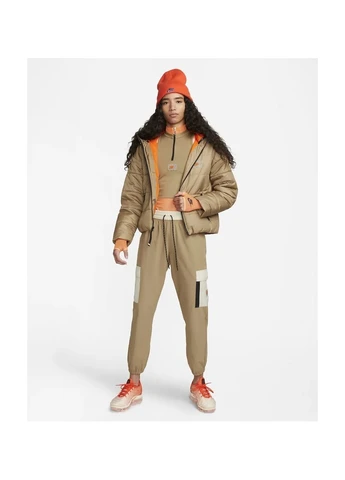 Бежева куртка жіноча sportswear therma-fit repel womens synthetic-fill beige dx5683-258 Nike