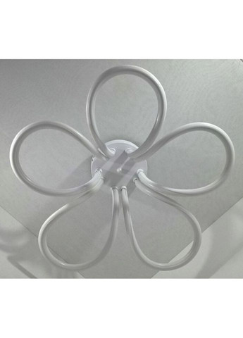 Люстра светодиодная потолочная LED светильник для квартиры на потолок лэд 25099 Белый 19х61х61 см. Sunnysky (324396304)