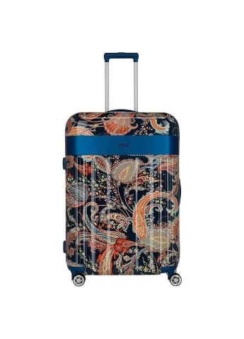 Чемодан на 4 колесах Spotlight Flash Paisley Blue M 69л (Ti831405-20) Titan (322208171)