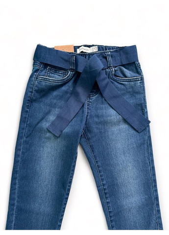 Синие джинсы прямые стрейчевые OVS