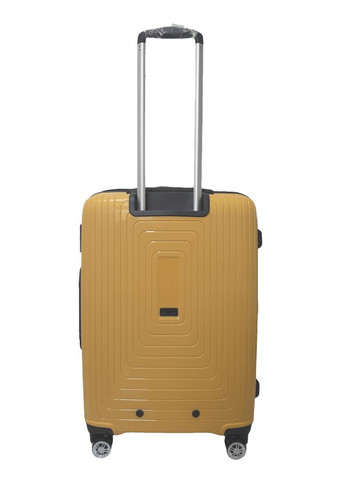Валіза дорожня Середня (М) Поліпропілен 241 70л 65x46x26см (Yellow) AIRTEX (297643450)