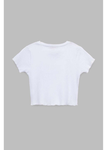 Белая демисезонная футболка Viollen