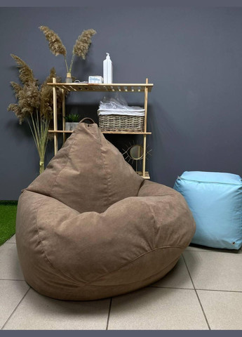 Кресло – мешок груша, M – 100х75 Victory Latte SkyPuff (361257489)