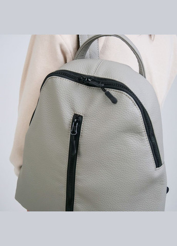 Компактный женский рюкзак в экокожи, серый цвет ToBeYou like (293247128)