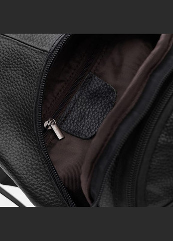 Чоловічий шкіряний рюкзак K1084bl-black Keizer (311552833)