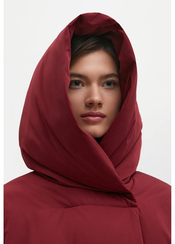 Бордовый зимний Пуховик Finn Flare