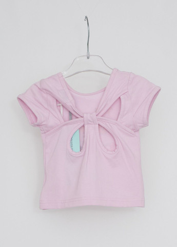 Светло-розовая летняя футболка светло-розовый Mandarino