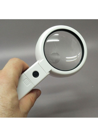 Лупа з підсвічуванням трансформер 8LED - діаметр лінзи 75 мм UKC (352745970)