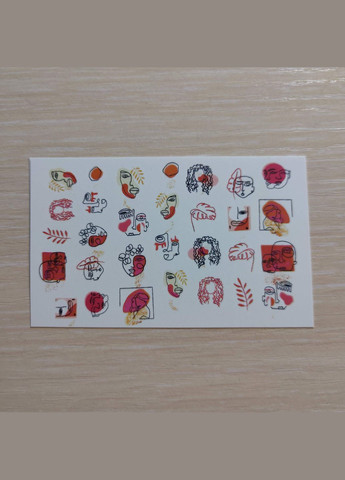 Слайдери для манікюру Осінній дизайн 8*5 см No Brand (315764839)