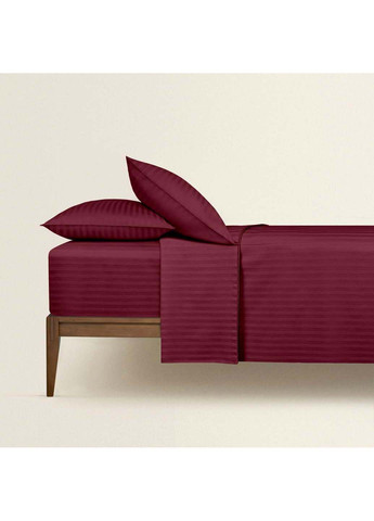 Двоспальна постіль сатин з простирадлом на гумці SANGRIA 180х220 см Cosas (307477245)