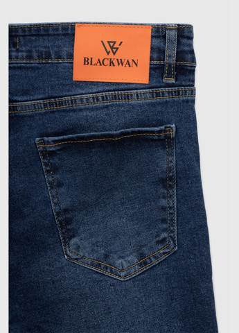 Темно-синие демисезонные джинсы No Brand