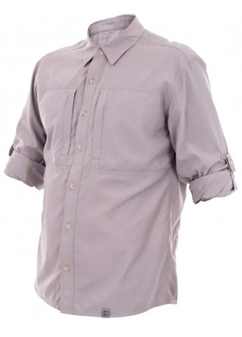 Серая рубашка solar guard light upf 50+ grey Fahrenheit