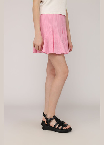 Спідниця-кльош жіноча колір рожевий CB-00276507 Reyon (334429485)