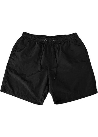 Мужские черные пляжные летние мужские шорты на море, комфортные мужские пляжные короткие стильные для купания плавки-шорты No Brand