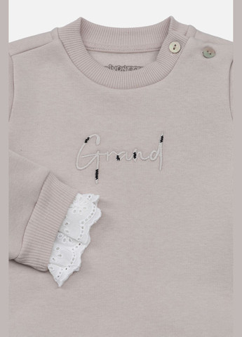 Кофта-обманка для дівчинки колір бежевий ЦБ-00234640 Divonette (294913463)