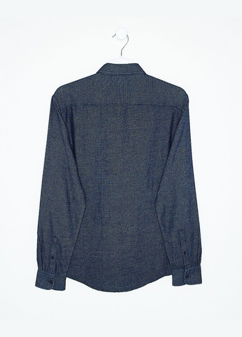 Темно-синяя рубашка Celio