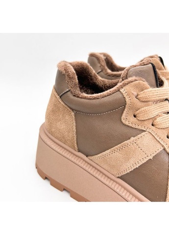 Кроссовки (р) Замша 0-1-1-Z-95-R-051-1 Lifexpert коричневые зима (360876498)