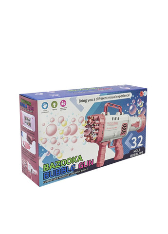 Генератор мильних бульбашок у вигляді бластеру колір різнокольоровий ЦБ-00278726 No Brand (333298850)