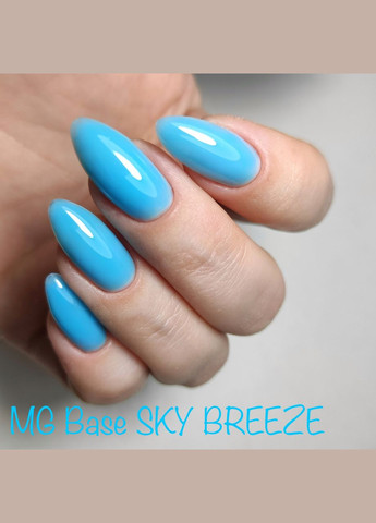 База для гель лаку Sky Breeze небесно блакитний 12ml Magic Girl (303635306)