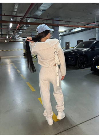 Костюм женский кофта с брюками турецкая тринитка на флисе No Brand (361678834)