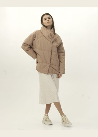 Бежевая куртка бежевая Kattaleya