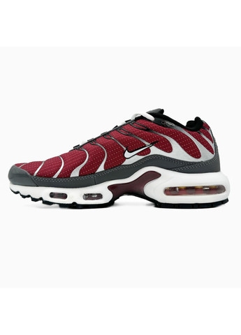 КРОСІВКИ ЖІНОЧІ NIKE AIR MAX TN PLUS GREY / RED НАЙК АІР МАКС ТН ПЛЮС No Brand сірі демісезони (367170696)