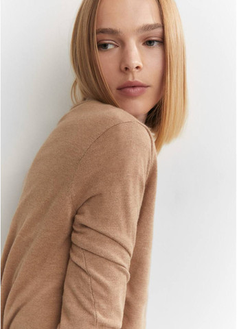 Світло-коричневий пуловер Mango