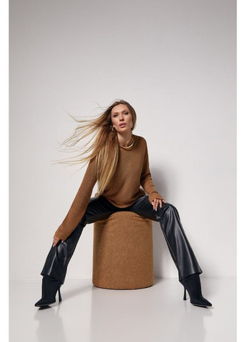 Оранжевый джемпер 2781 карамель Triko Bakh