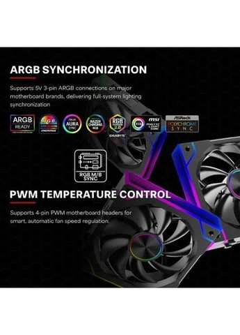 Набор корпусных кулеров GAMING XPF360.ARGB PWM 3 шт Black (X Black (3 шт.) Black (XF072) Black XILENCE (379871392)