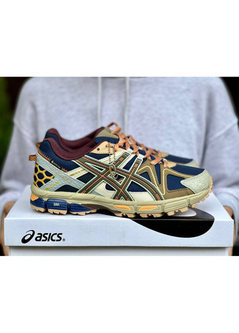 Бежевые демисезонные кроссовки мужские asics gel-kahana 8 gore-tex beige orange асикс гель кахано No Brand