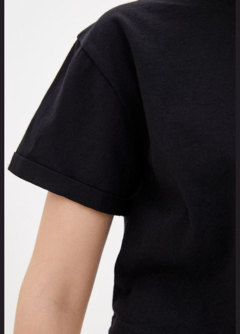 Женская укороченная футболка из мягкого хлопка (hb339456) HiBrand - (347767469)