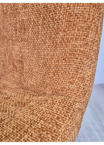 Стілець KIWI чорний каркас/теракотовий тк. Intarsio (365461472)