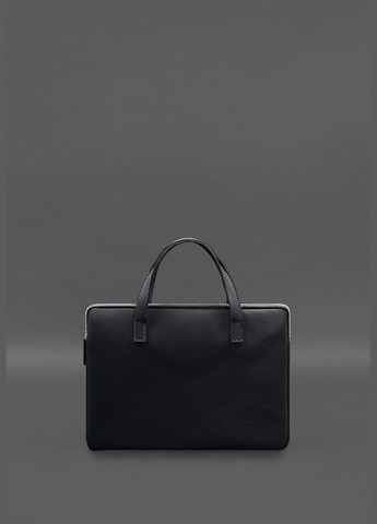 Кожаный чехол с ручками для ноутбука 13 дюйм Черный (A-028251) BlankNote (329742930)