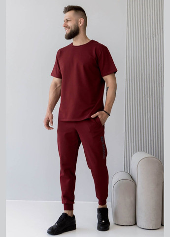 Красные демисезонные джоггеры брюки TOTALFIT