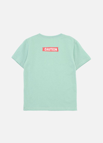 Зеленая летняя футболка с коротким рукавом для мальчика цвет зеленый цб-00277384 Essu