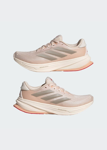 Кроссовки для бега Supernova Rise 2 Running adidas розовые всесезоны (317367498)