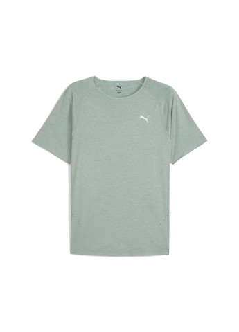 Зелена футболка cloudspun running tee men Puma
