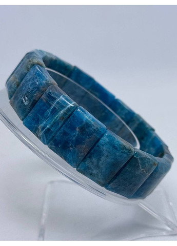 Браслет з апатиту 18 см Синій No Brand (350633874)