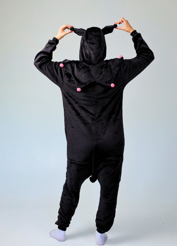 Кігурумі піжама Куромі жіноча чорний плюшеве затишне Lalapka (363975884)