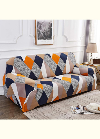 Чохол на диван тримісний трикотажний 002 Love You (325221292)