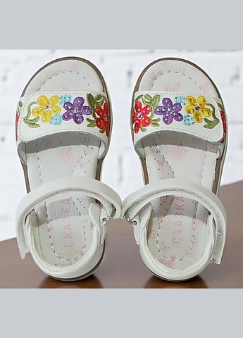 Ортопедичні босоніжки для дівчинки відкриті сандалі] на липучках Казка Сказка (331899552)