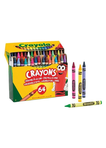 Набор воскового мела Crayons, 64 шт. () Crayola 52-6448 (369305288)